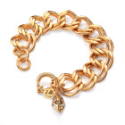 Pulsera Viceroy en acero dorado 6327p09012 mujer