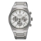 SSB451P1 Reloj Seiko Essentials Crono Cuarzo blanco hombre