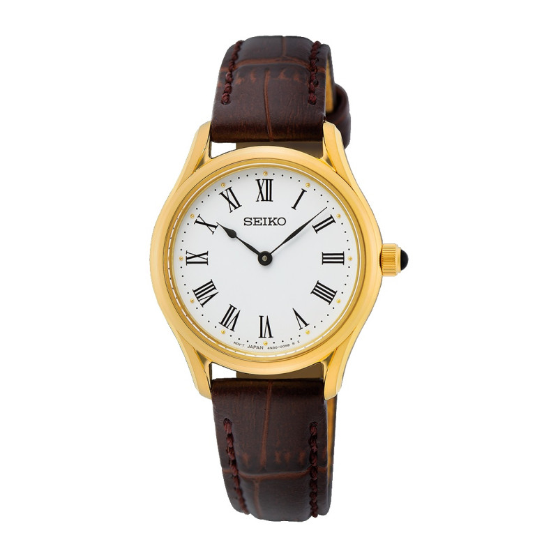 Reloj Seiko swr072p1 mujer dorado zafiro Relojer a Joyer a