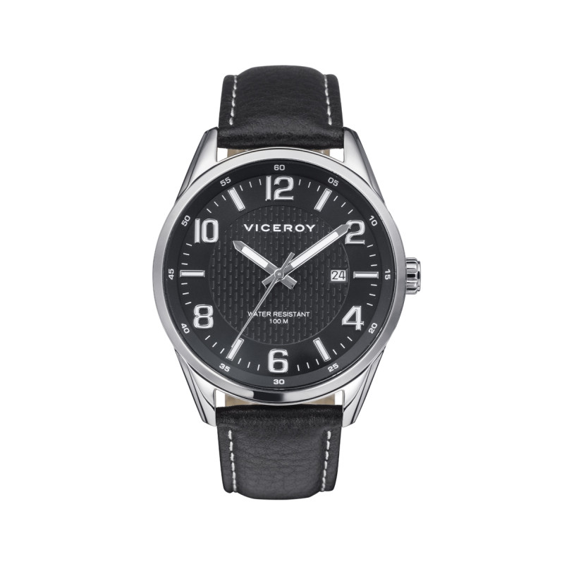 Reloj para chico Viceroy cuadrado con correa negra 401043-55