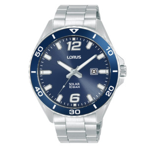 Reloj solar RX361AX9 Lorus esfera azul hombre