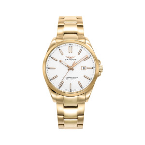 Reloj Sandoz 83000-07 swiss made dorado mujer