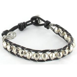 Viceroy fashion pulsera 5092P01010 cuero y metal rodiado