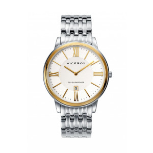 Reloj Viceroy 47835-99 hombre acero oro