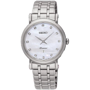 Reloj Seiko sxb433p1 Premier extraplano diamantes mujer