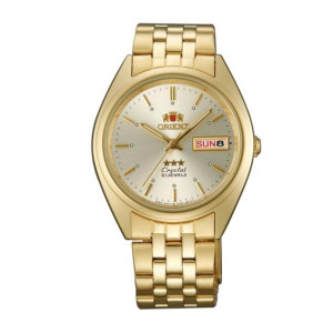 Reloj Orient automático fab0000fc9 hombre dorado