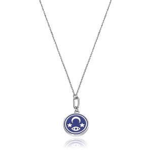 Viceroy collar 61010c000-13 plata estrellas luna ojo mujer