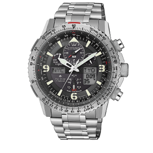 Reloj Citizen jy8100-80e super pilot radiocontrolado titanio