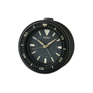 Reloj Seiko despertador qhe184a negro dorado