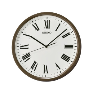 Seiko pared qha009b reloj redondo números romanos