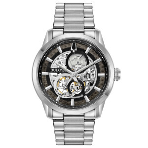 Reloj Bulova 96a208 automatico esqueleto hombre