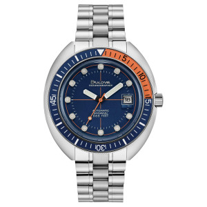 Reloj Bulova 96b321 automatico devil diver azul hombre