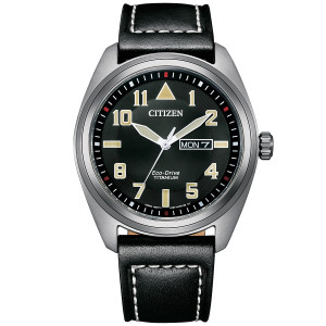 Reloj Citizen BM8560-29E titanio esfera negra hombre