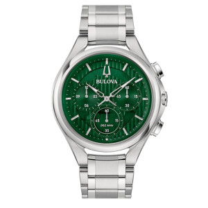 Reloj Bulova 96A297 Curv Progressive verde hombre