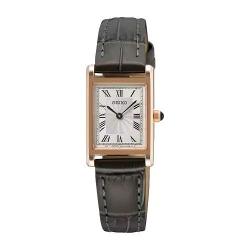 Reloj Seiko SWR096P1 rectangular mujer