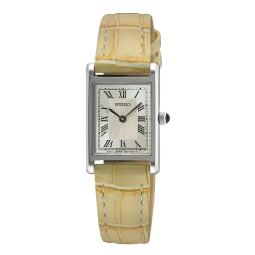 Reloj Seiko SWR095P1 rectangular mujer