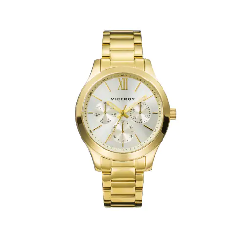 Reloj Viceroy 401070-93 mujer multifunción dorado