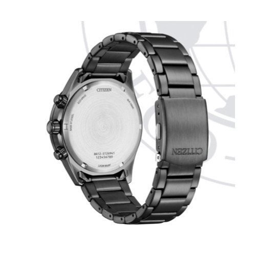 Reloj Citizen Solar para hombre de acero inoxidable, IP Negro CA0775-79E