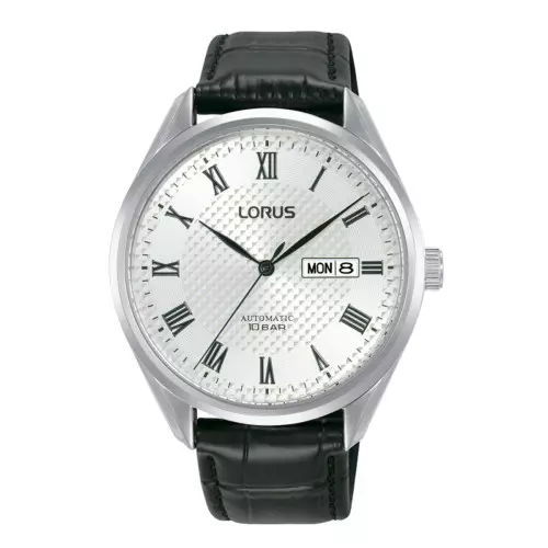  Lorus Reloj automático para hombre con correa de acero  inoxidable, plata, 22 (Modelo: RL441AX9), plateado, Pulsera : Ropa, Zapatos  y Joyería