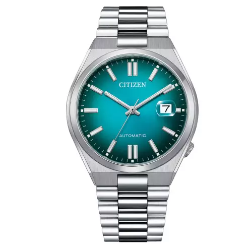 Reloj Citizen NJ0151-88X Tsuyosa verde azul automático