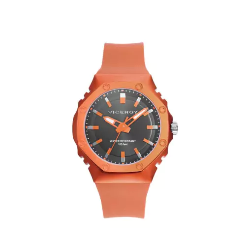 Reloj Viceroy 41131-97 aluminio siicona naranja hombre