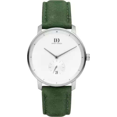 Reloj Danish Design IQ28Q1279 titanio piel verde hombre