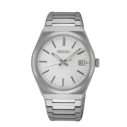 Reloj Seiko SUR553P1 zafiro esfera blanca hombre