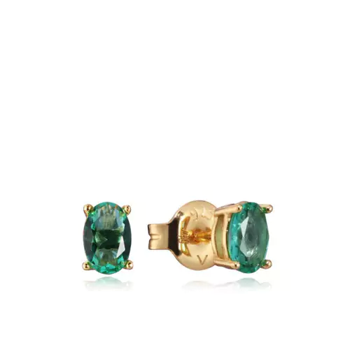 Viceroy pendientes 13129E100-52  piedra verde mujer