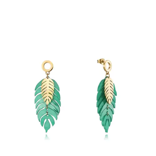 Pendientes Viceroy largos 15115E01016 hojas mujer