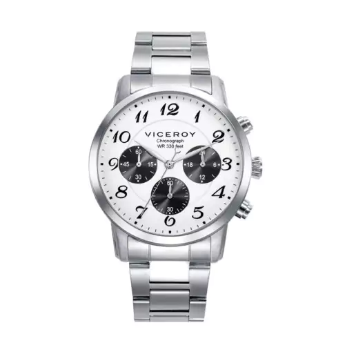 Reloj Viceroy 41149-05 crono acero hombre