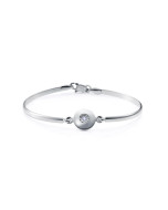 Viceroy pulsera 75386P01000 semi rígida con diamante mujer