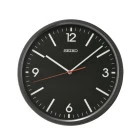 Reloj Seiko pared QHA009K redondo esfera negra