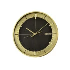 Reloj Seiko pared QXA840G redondo dorado