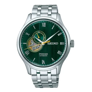 Reloj Seiko SSA463J1 Presage Jardin Japones Verde hombre