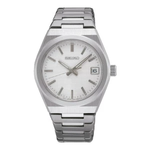 Reloj Seiko SUR573P1 esfera blanca zafiro mujer