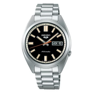 Reloj SRPK89K1 Seiko 5 sports automatico negro vintage hombre