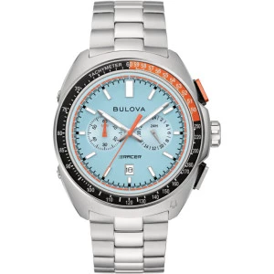 98B432 reloj Bulova Racer esfera azul claro hombre