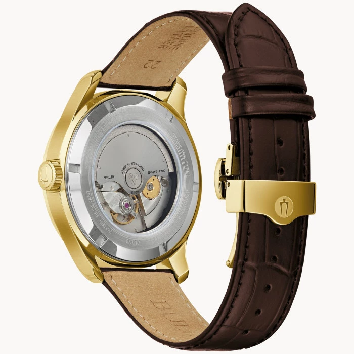 Reloj bulova dorado online hombre